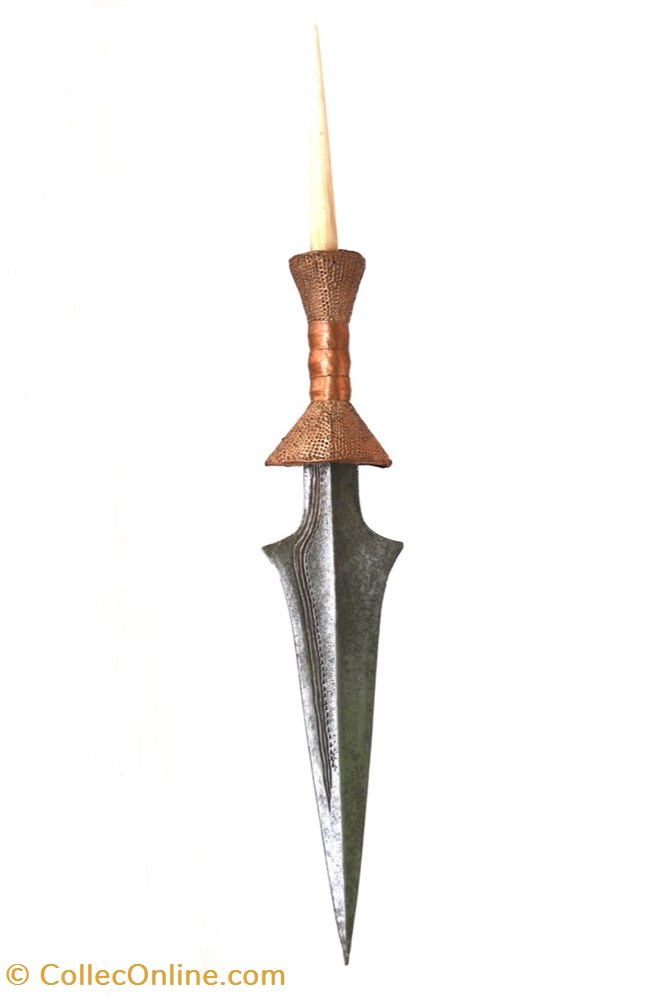 art antiquite africain arme tetela 001
