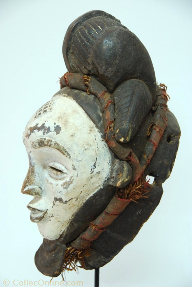 Punu 005 3 art antiquites africain masques punu 005