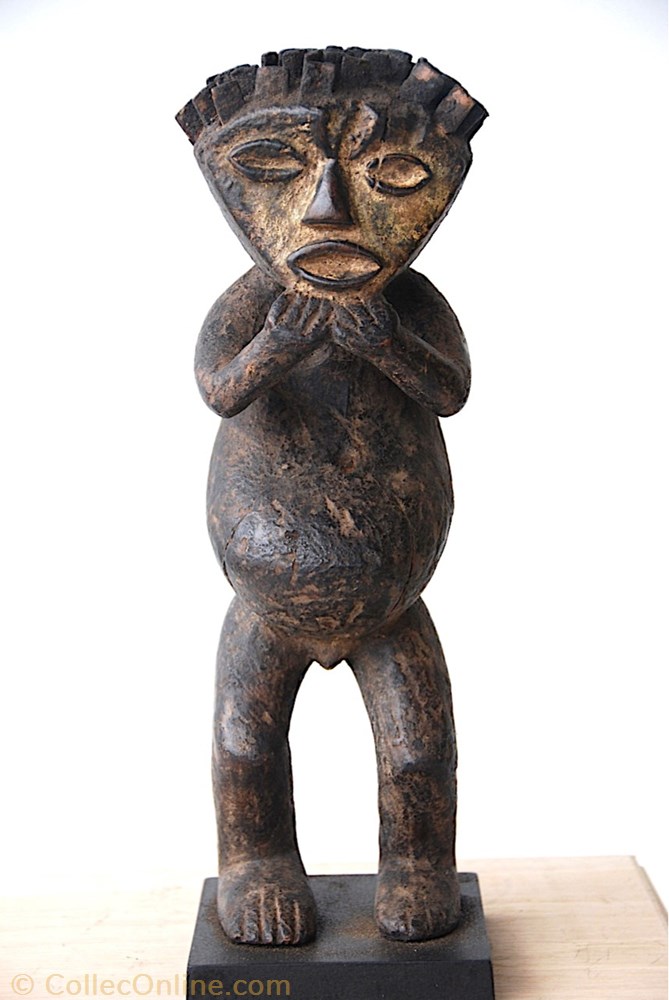 Mambila 001 art antiquite africain statuette mambila 001