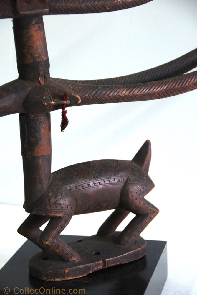 Bamana 005 3 art antiquite africain masque bamana 005
