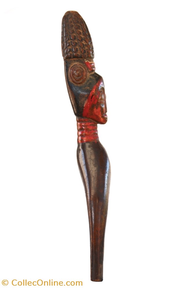 art antiquites africain armes l p abron baoule 002