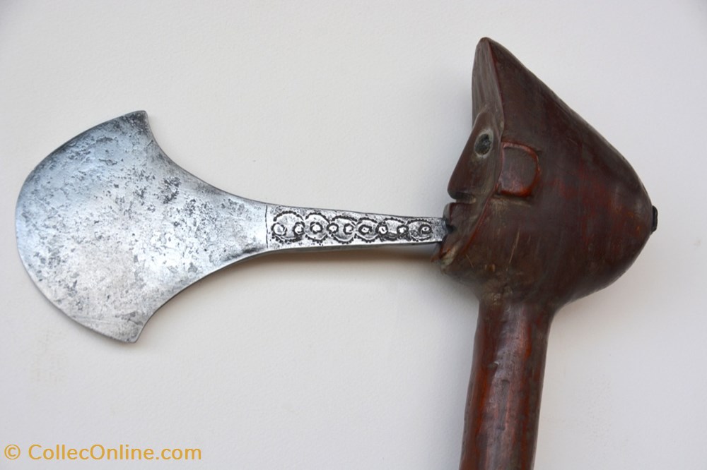 art antiquite africain arme zande 001
