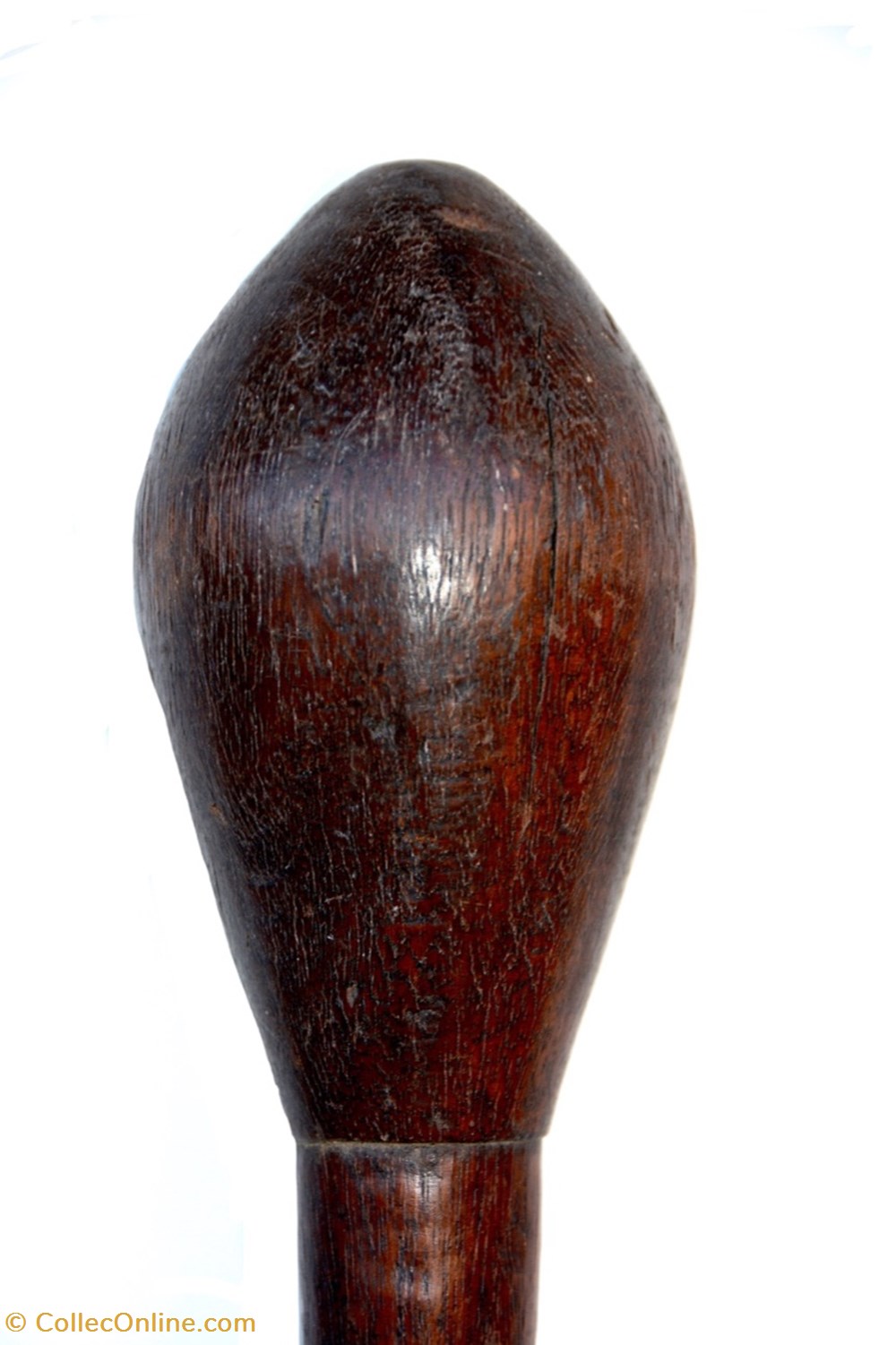 Casse-tête Zulu 001 2 art antiquites africain armes casse tete zulu 001