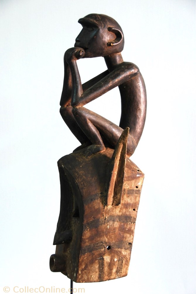 Dogon 009 2 art antiquite africain masque dogon 009