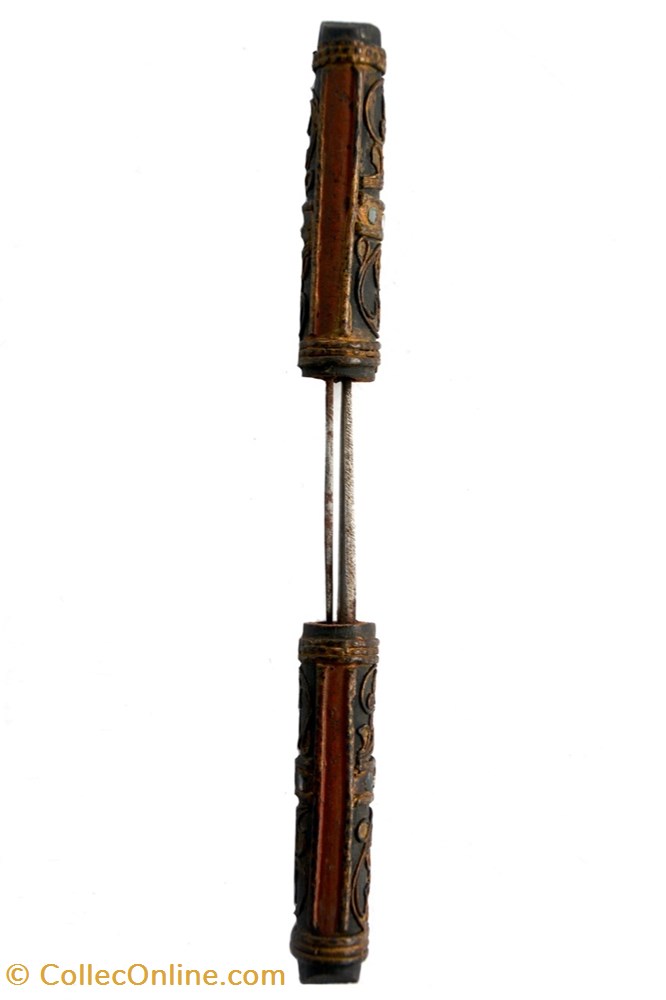 art antiquites asiatique thailande double lames 001