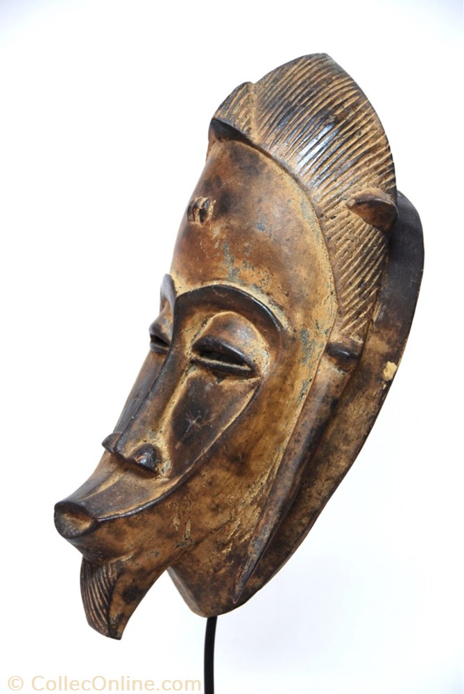 Gouro 004 2 art antiquite africain masque gouro 004