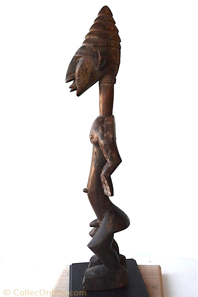 Bamana Ségou 001 art antiquite africain masque bamana segou 001