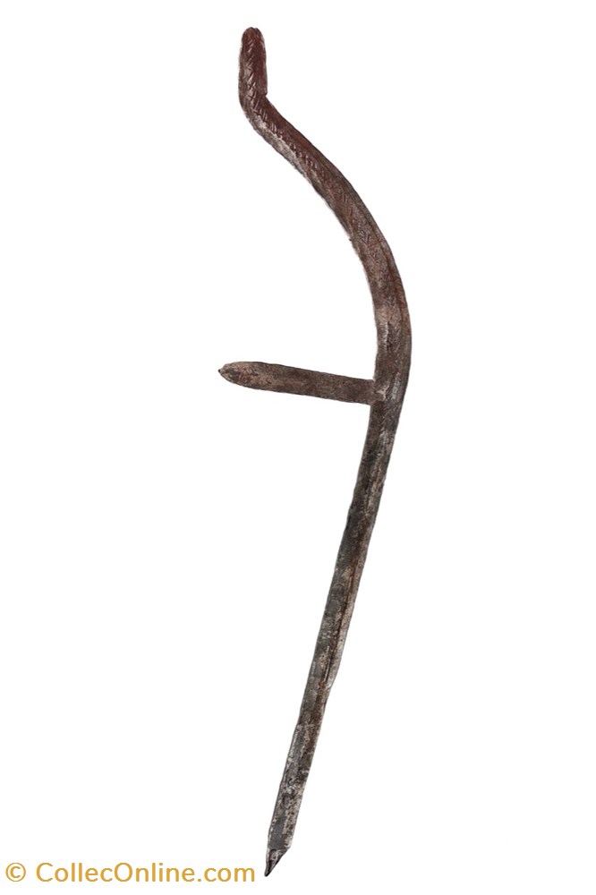 art antiquites africain armes sara musgum 003