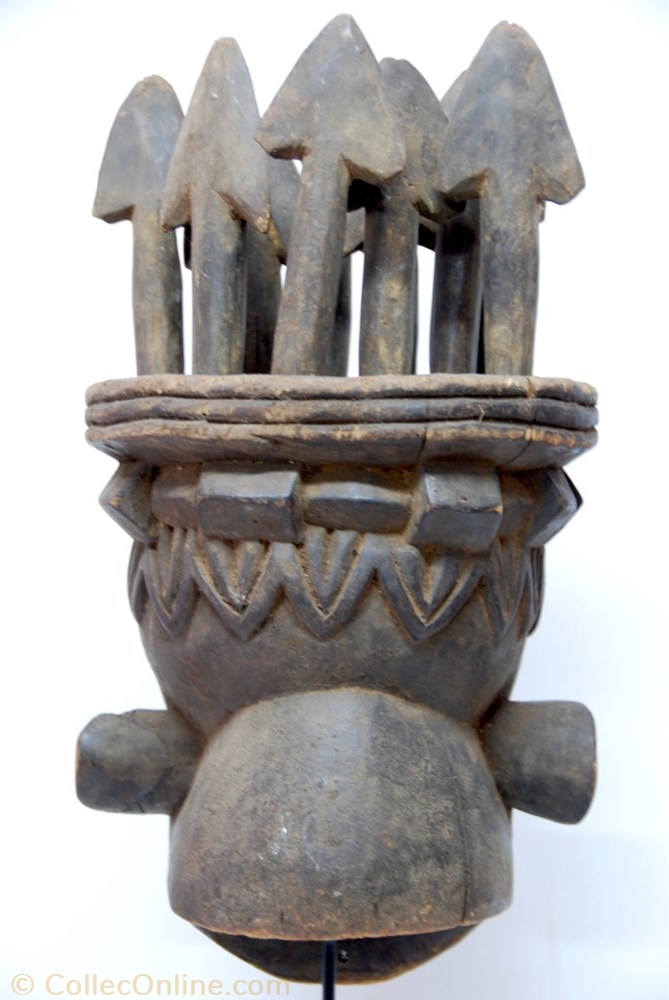 art antiquite africain masque bamileke 001