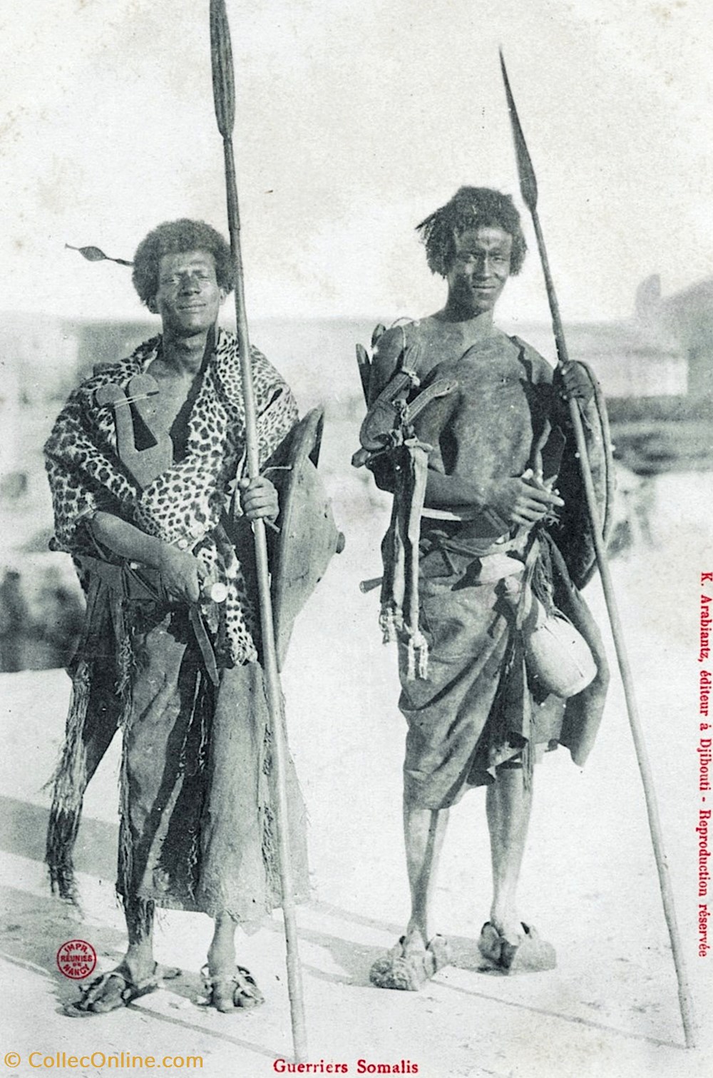 art antiquites africain armes support arc somalis 001