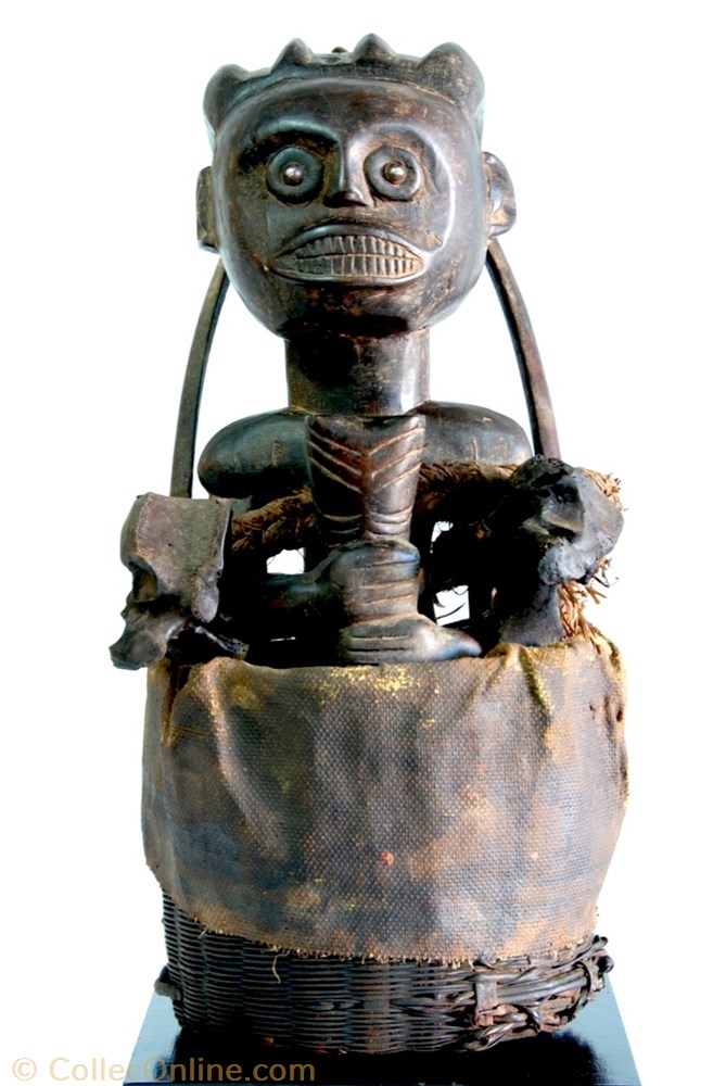 Rel/Fé-Fang Okak 001 art antiquite africain fetiche rel fe fang okak 001