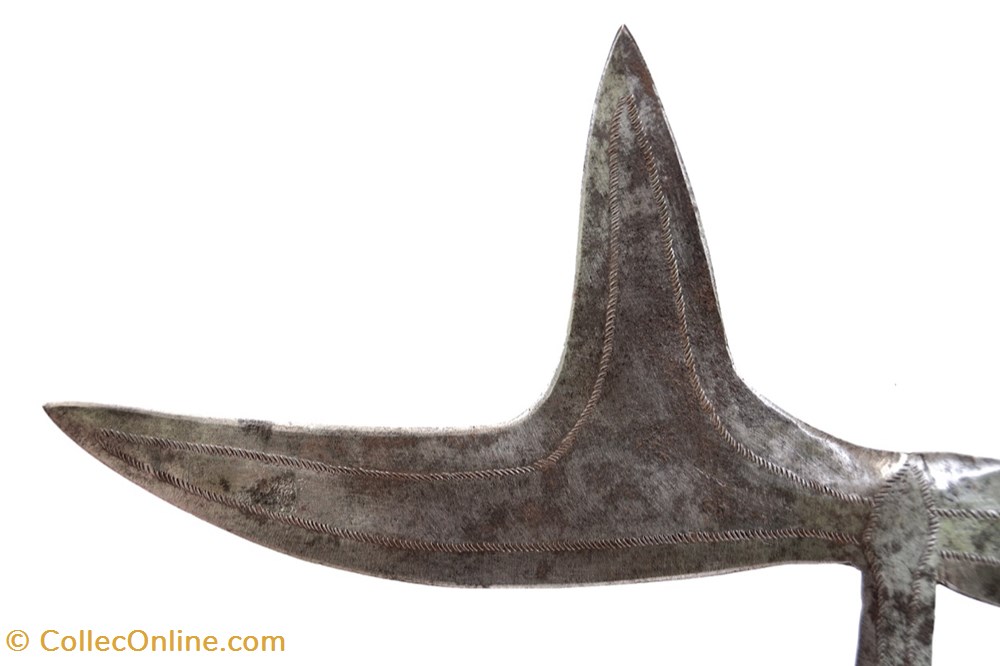 art antiquites africain armes ngombe za 002