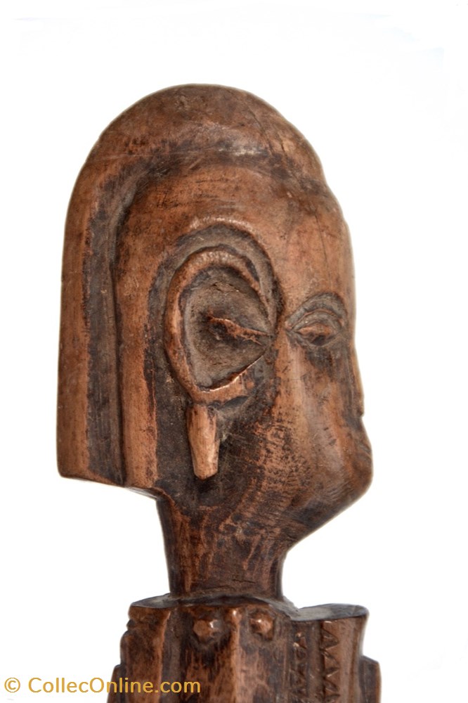 art antiquites africain armes l p baoule guli 002