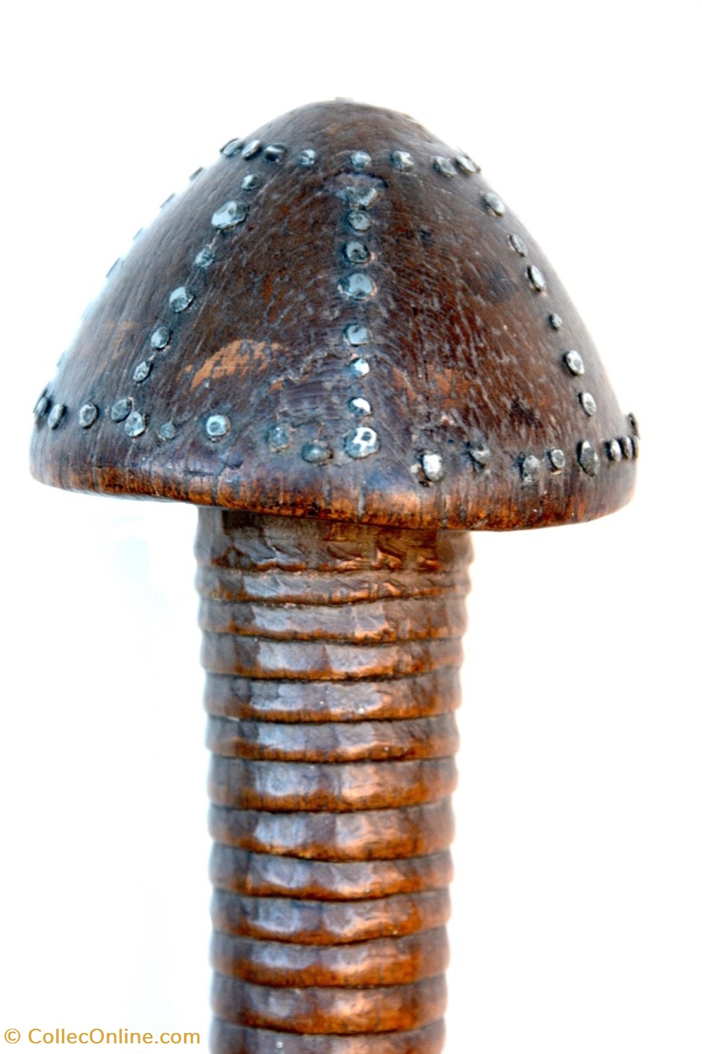 art antiquites africain armes casse tete ethiopien 001