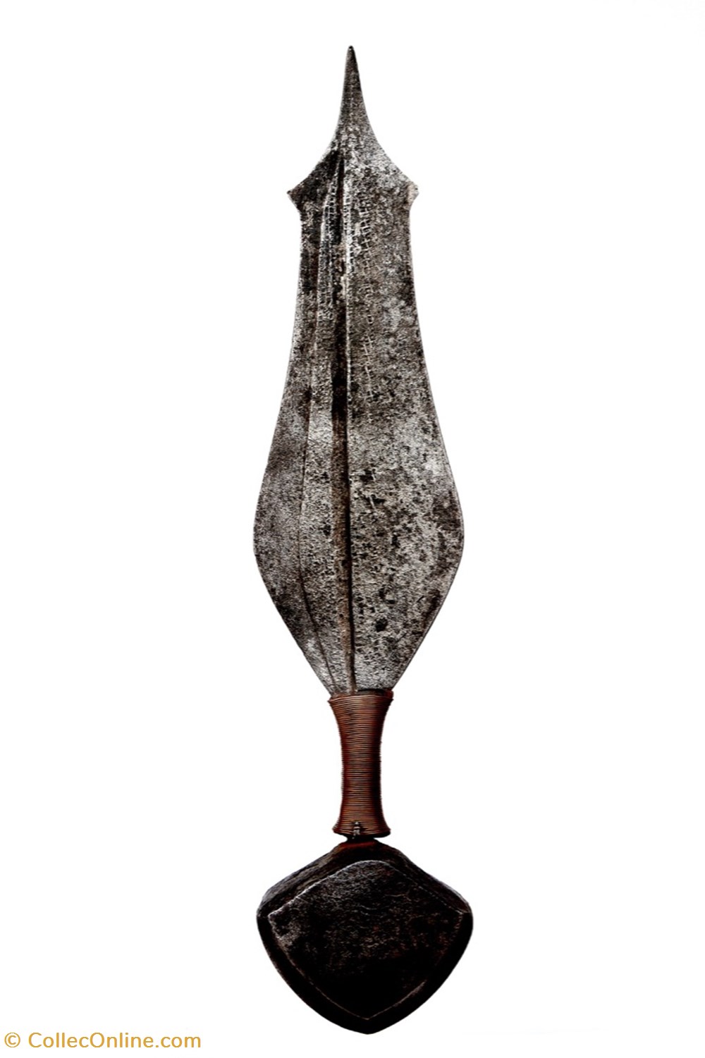 art antiquites africain armes mbole 003