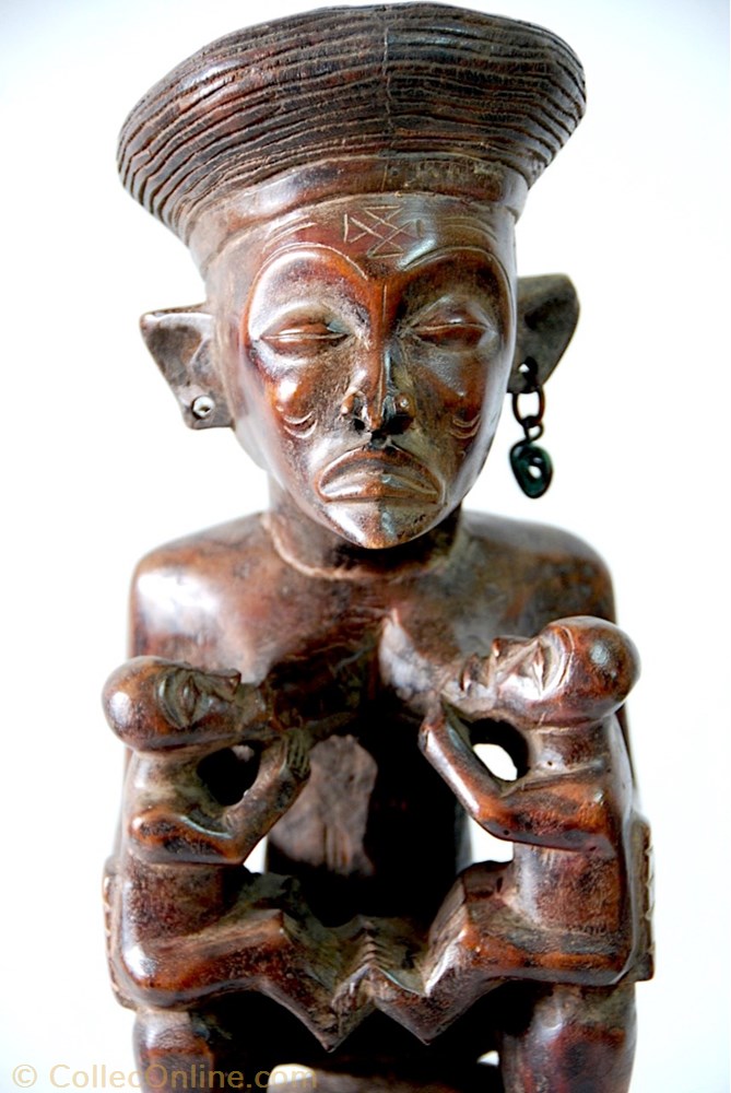 Tchokwé 001 4 art antiquite africain statuette tchokwe 001