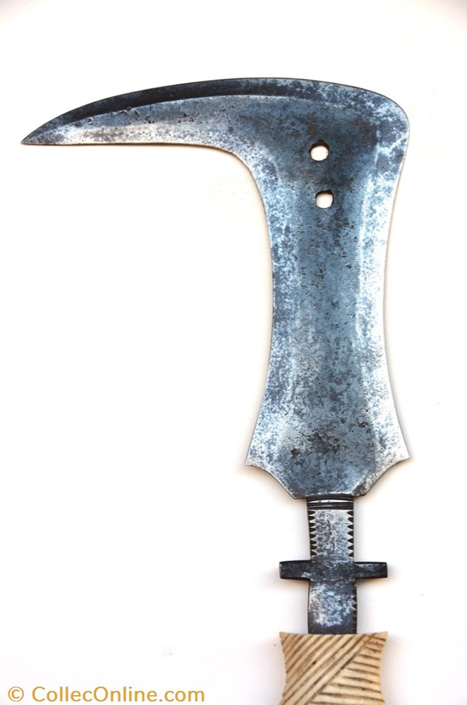 art antiquites africain armes budu ivoire 004
