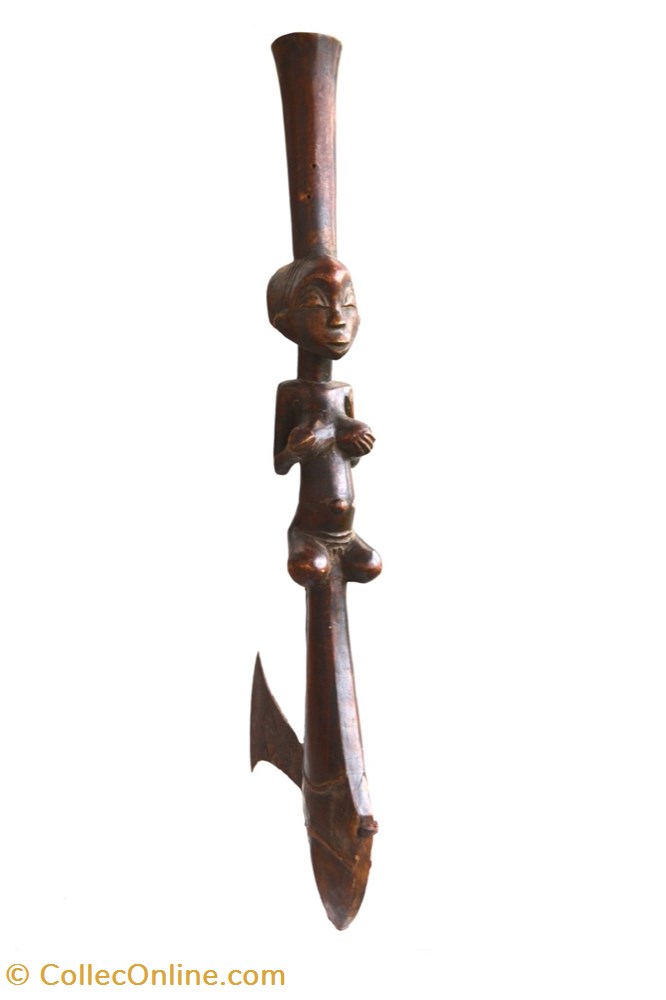 Luba 002 2 art antiquite africain arme luba 002