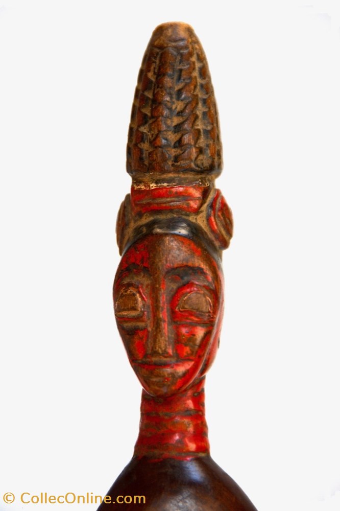 art antiquites africain armes l p abron baoule 002