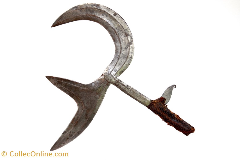 art antiquites africain armes ngombe za 002