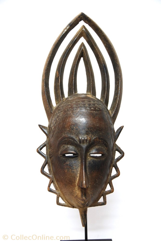 Yahouré 001 art antiquite africain masque yahoure 001