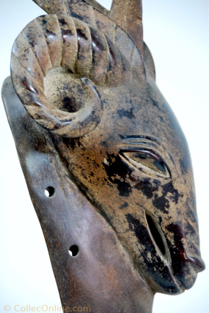 Gouro 001 4 art antiquite africain masque gouro 001