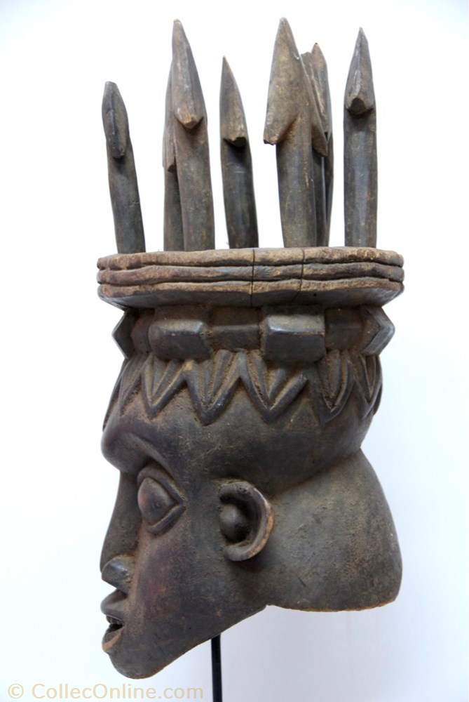 art antiquite africain masque bamileke 001