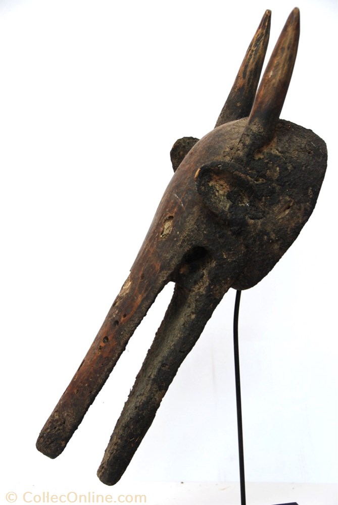 Bamana 001 2 art antiquite africain masque bamana 001