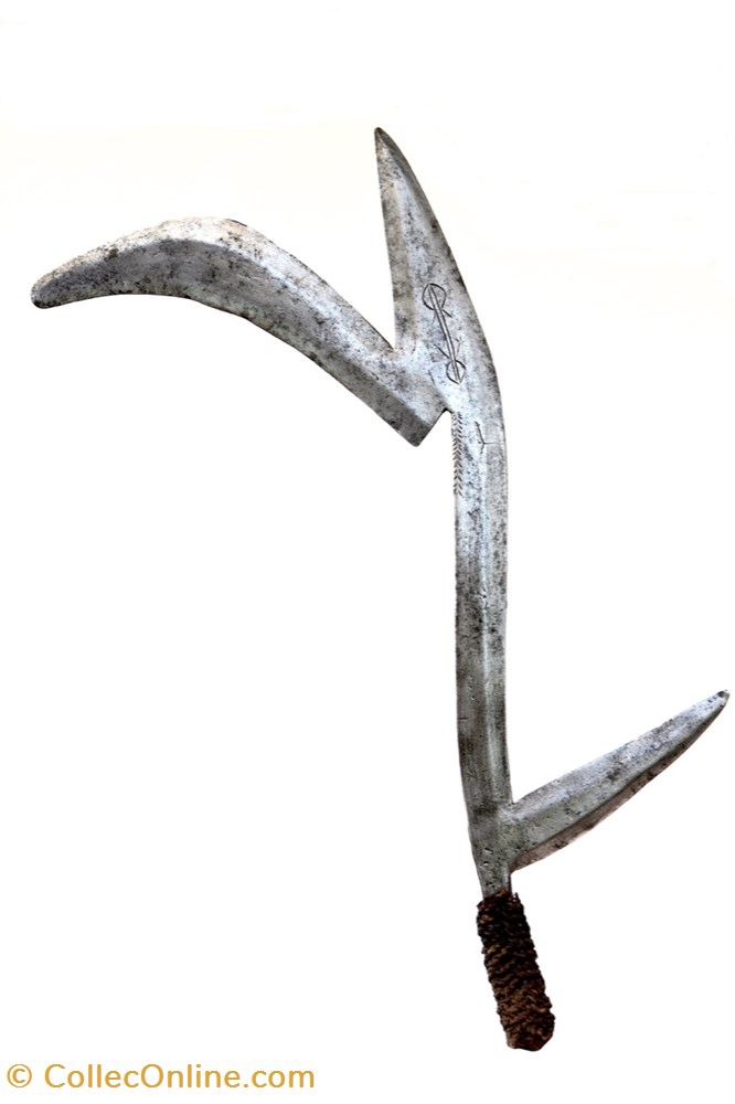art antiquites africain armes banda 003