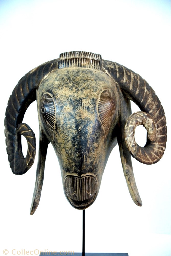 Baoulé 001 art antiquite africain masque baoule 001