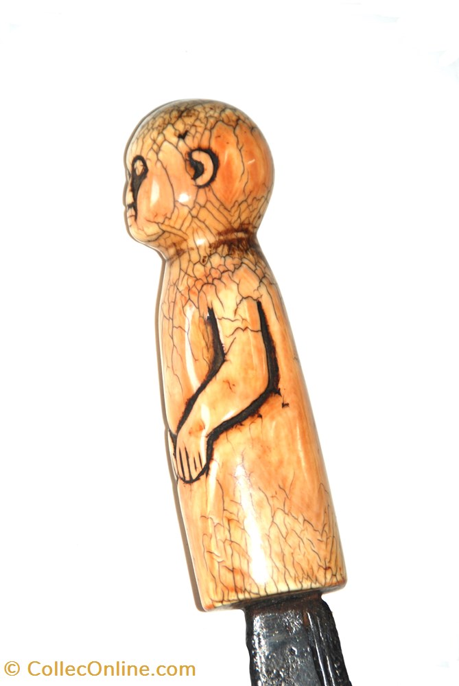 art antiquite africain arme gbaya 001