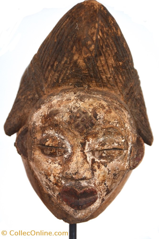 art antiquite africain masque punu 001