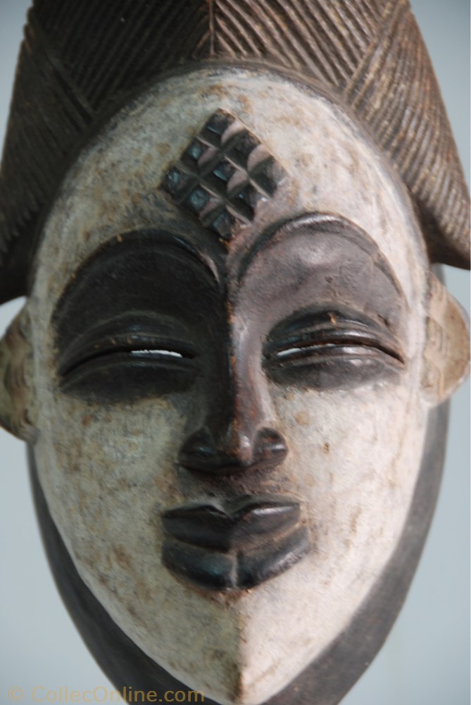 Punu 010 4 art antiquite africain masque punu 010
