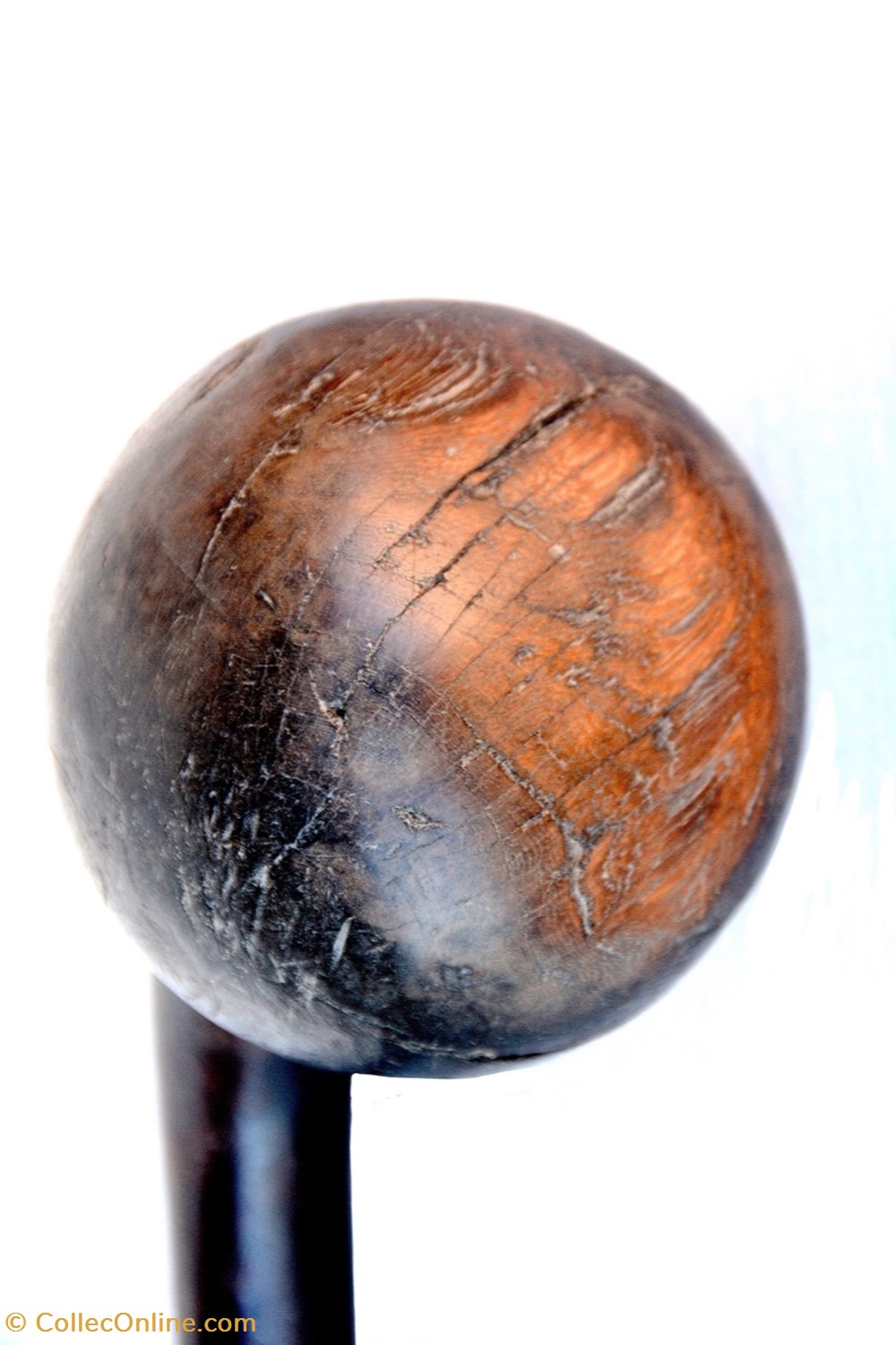 Casse-tête Massaï 001 3 art antiquites africain armes casse tete massai 001