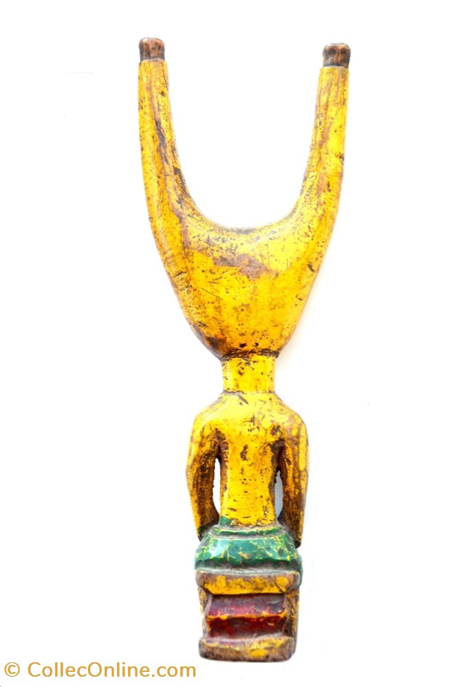 art antiquites africain armes l p baoule 002