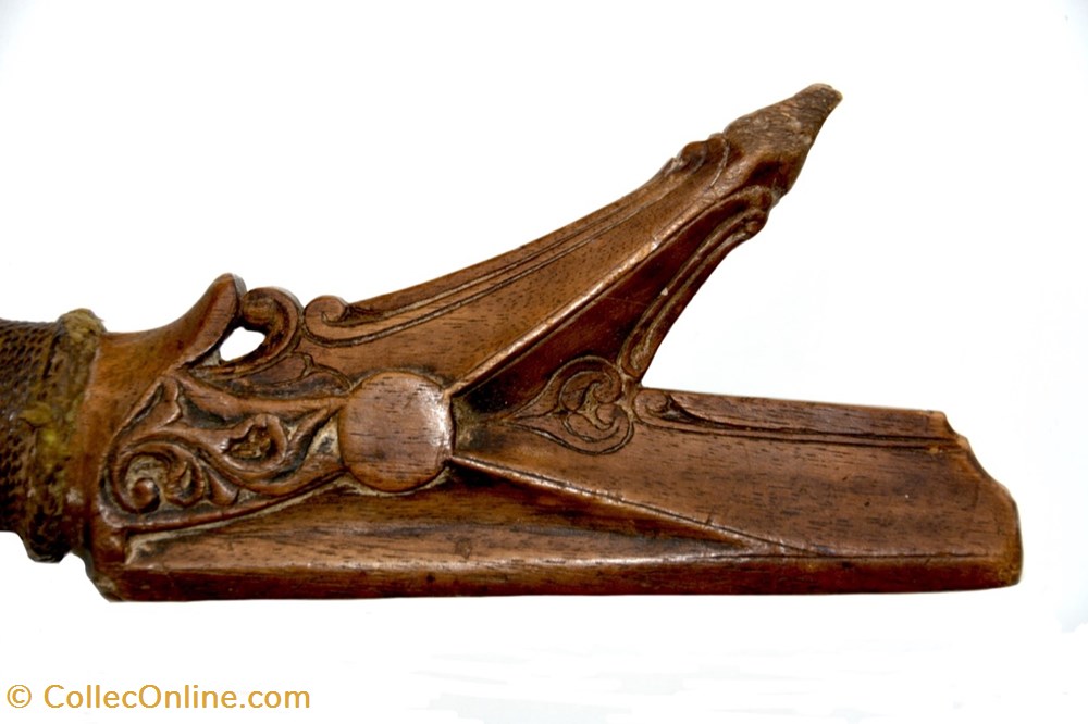 art antiquites asiatique philippine epee kampilan