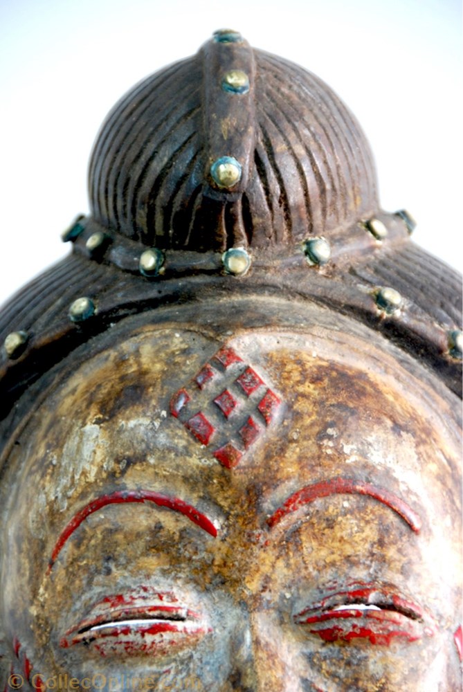 Punu 007 5 art antiquite africain masque punu 007