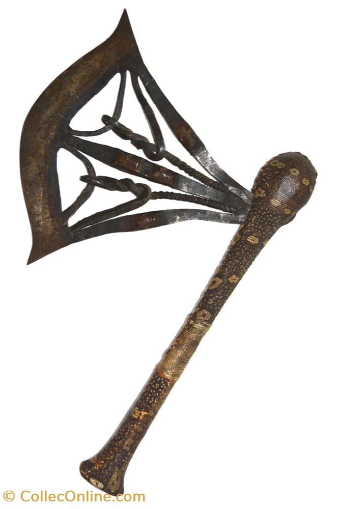 art antiquite africain arme songye nsapo 002