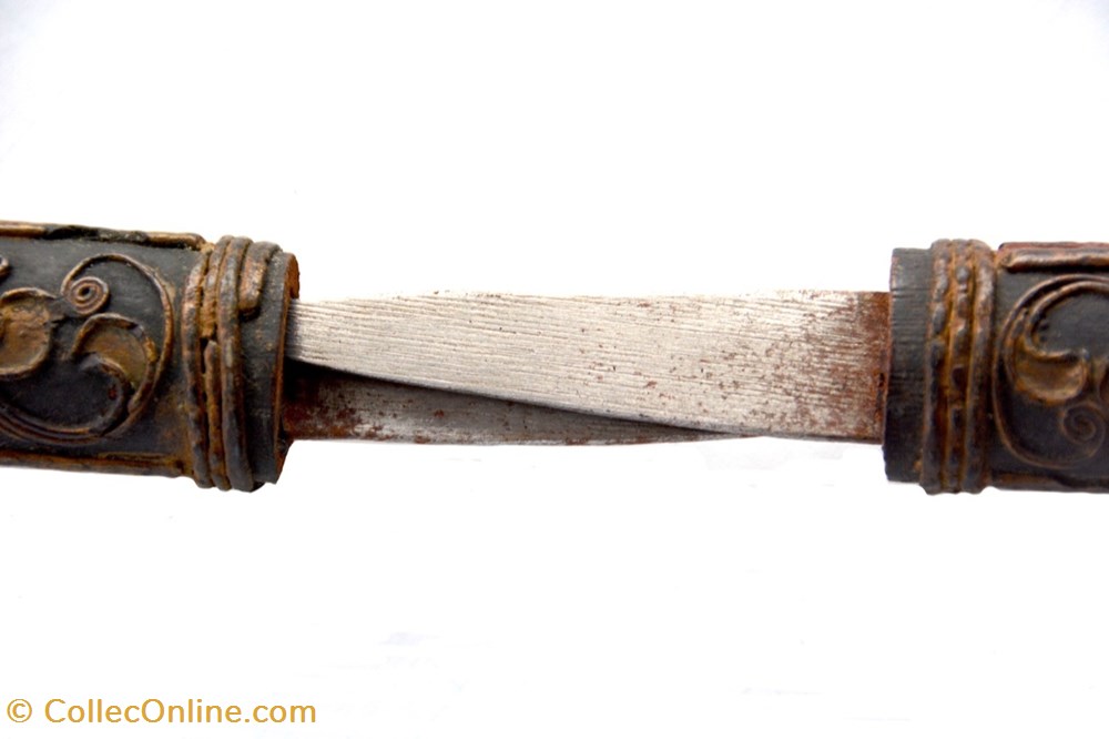 art antiquites asiatique thailande double lames 001
