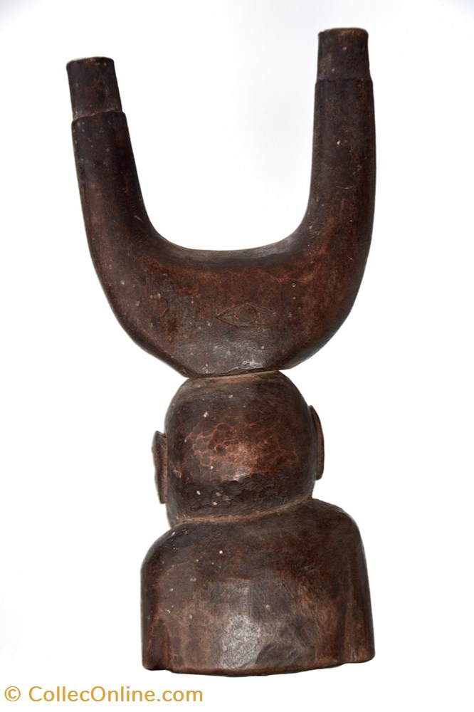 L-P Baoulé 005 3 art antiquites africain armes l p baoule 005