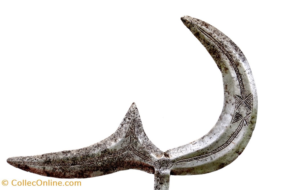 art antiquites africain armes ngbaka gbaya za 004