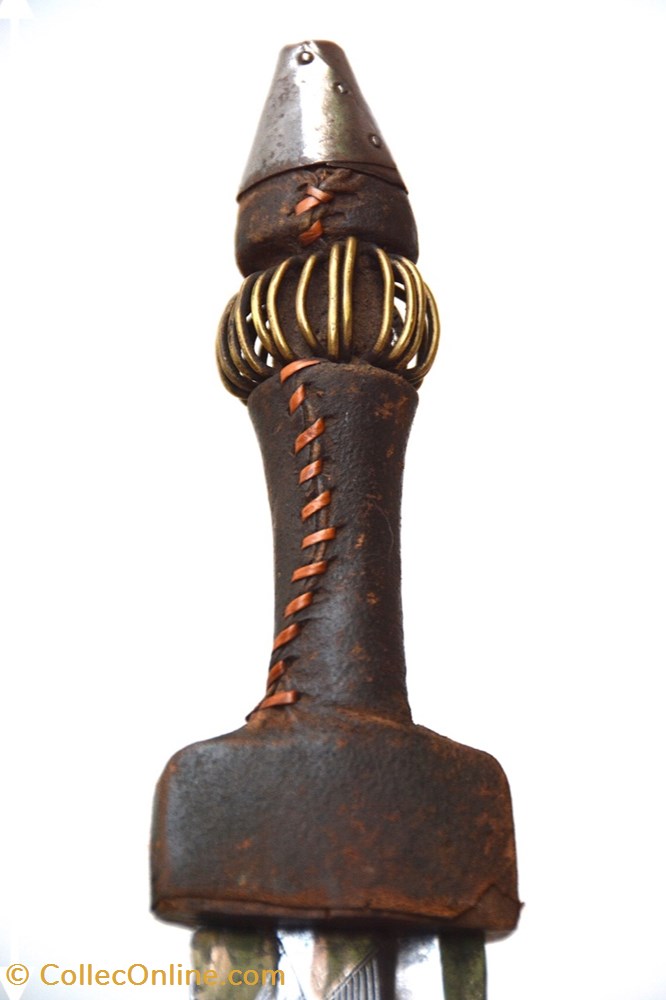 Tchokwé-Lunda 001 5 art antiquite africain arme tchokwe lunda 001