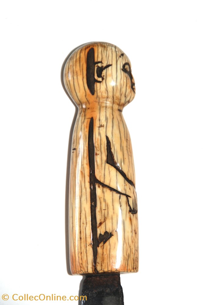 art antiquite africain arme gbaya 001