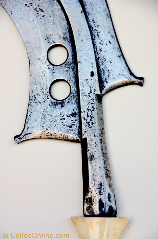 art antiquite africain arme mangbetu ivoire 002