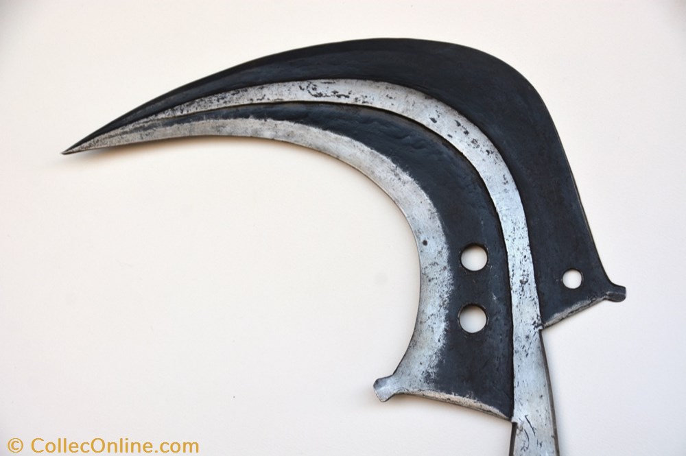 Mangbetu Ivoire* 001 4 art antiquite africain arme mangbetu ivoire 001