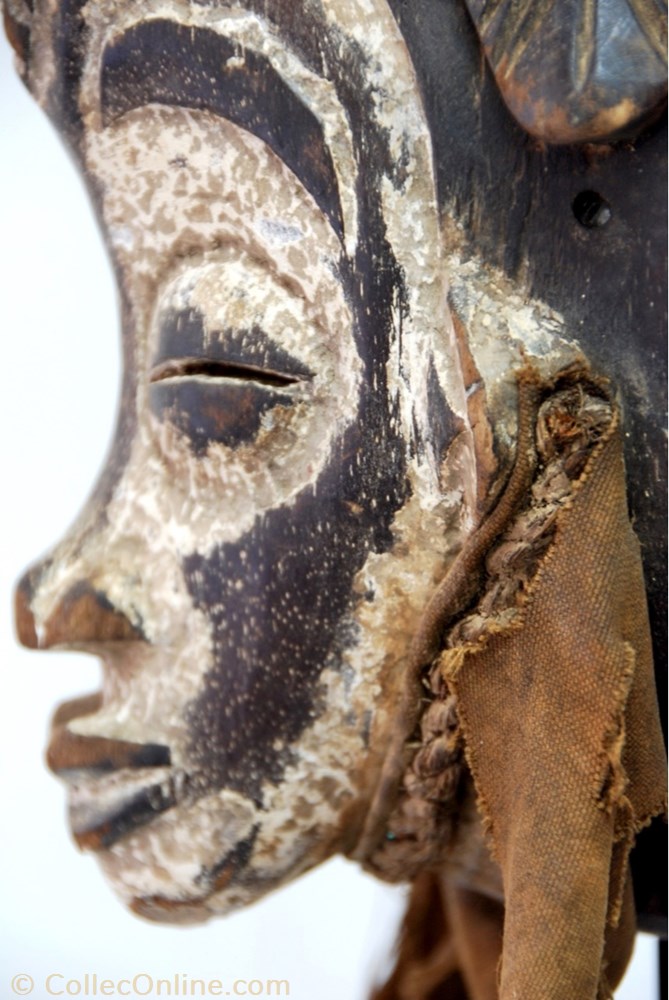 Punu 003 3 art antiquites africain masques punu 003
