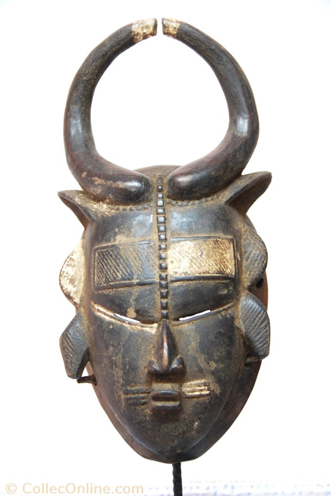 Ligbi 002 art antiquite africain masque ligbi 002