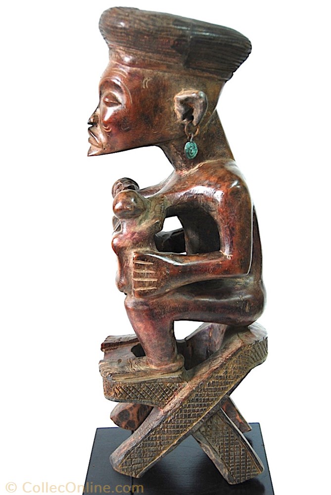 Tchokwé 001 2 art antiquite africain statuette tchokwe 001