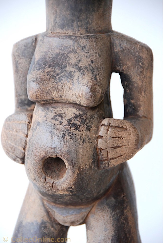 Songyé 007 5 art antiquite africain statuette songye 007