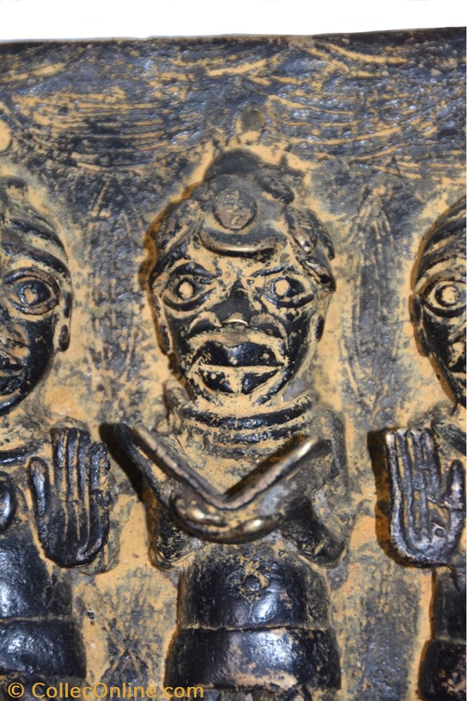 art antiquite africain bronze benin fresque 002